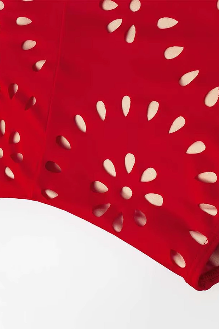 Scarlet Bloom Ολόσωμο Μαγιό και Παρεό | Γυναικεία Μαγιό Παρεό - Ολόσωμα - Swimwear | Scarlet Bloom One Piece Swimsuit with Pareo