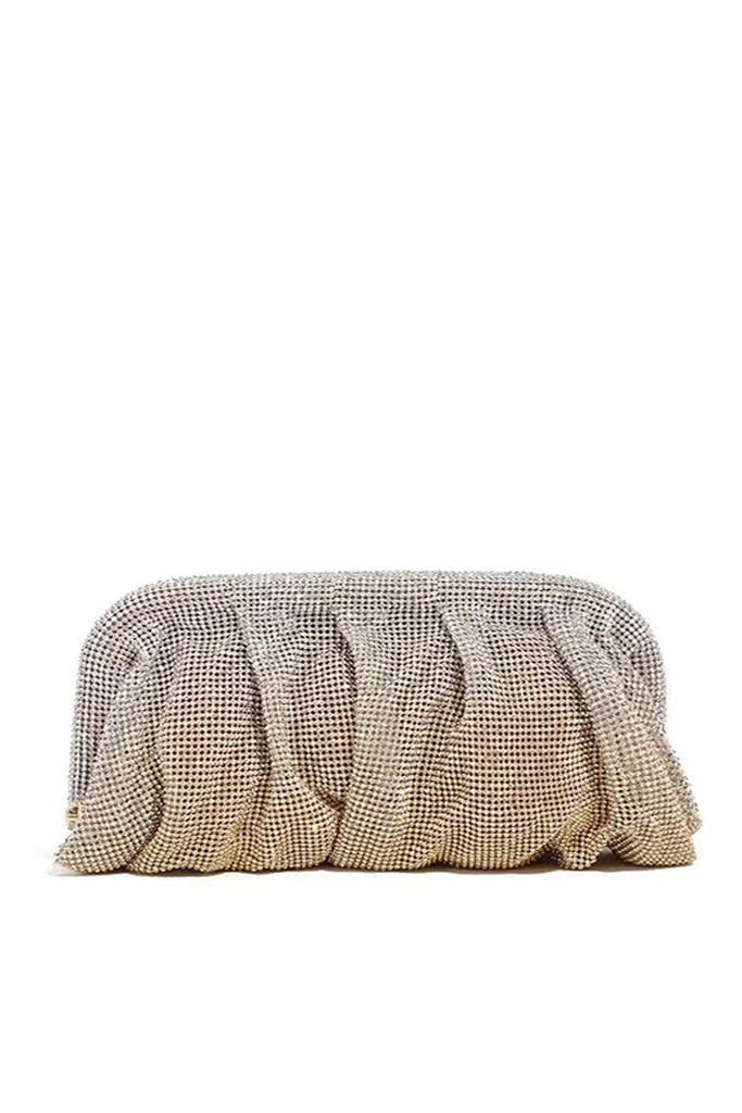 Porte-monnaie Golden Gleam avec cristaux