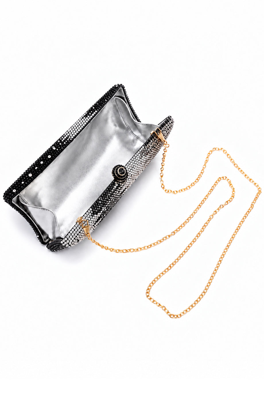 Obscure Τσαντάκι Clutch με Κρύσταλλα | Βραδινά Τσαντάκια - Clutch | Obscure Clutch Bag with Crystals