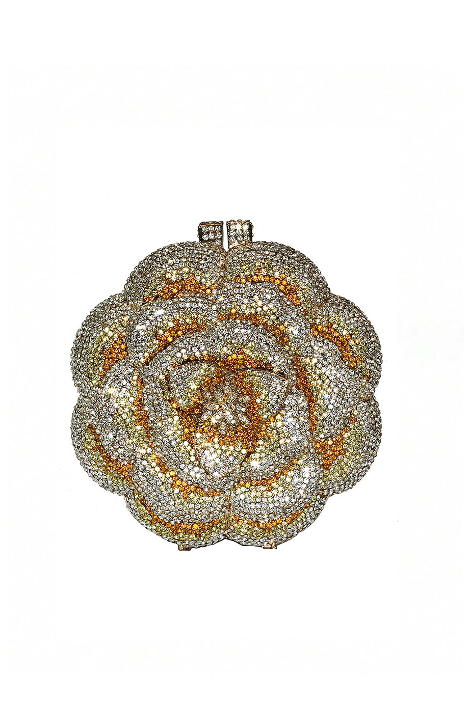 Rosavelle Crystal Flower Clutch