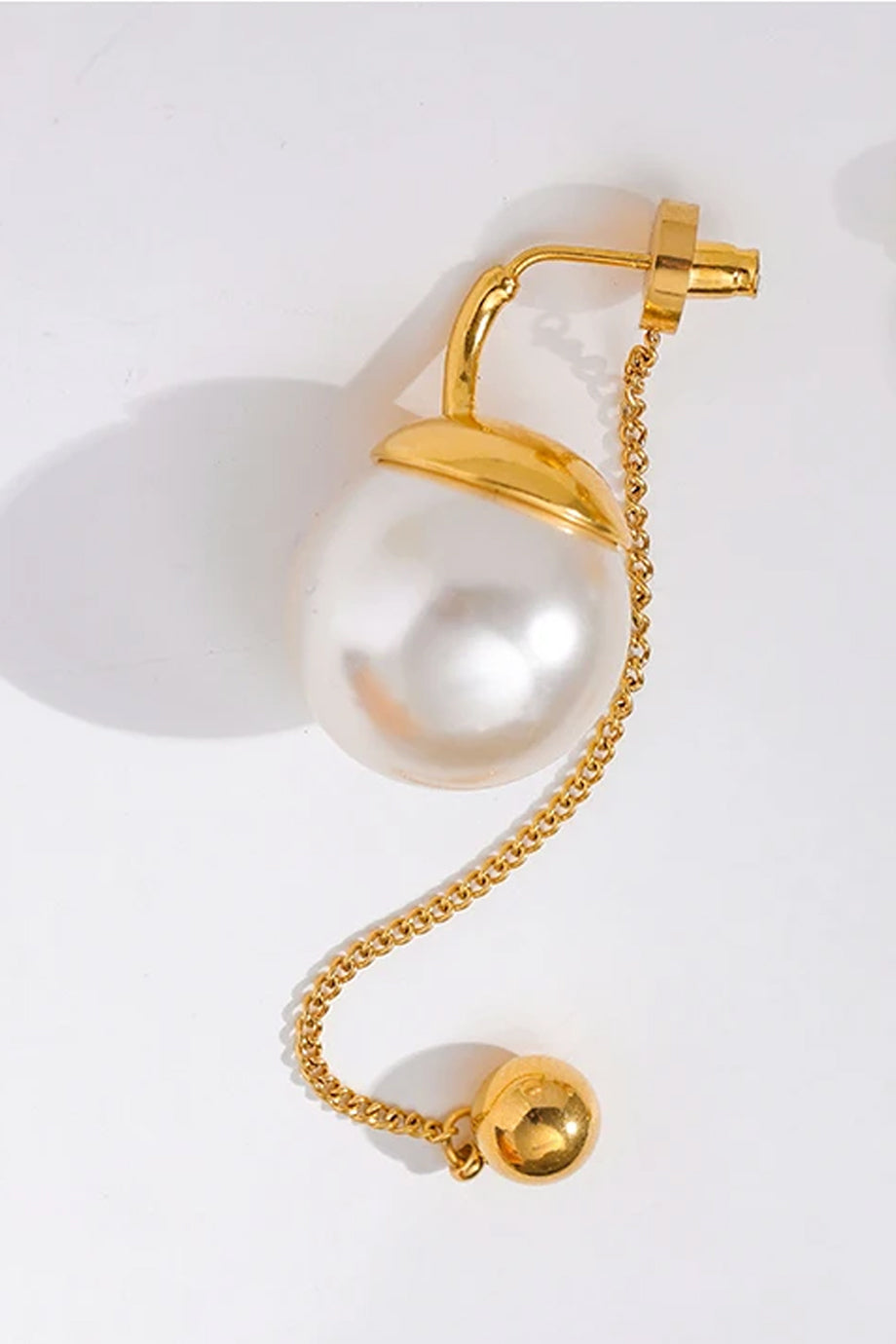Clarisse Σκουλαρίκια με Πέρλες και Αλυσίδα | Κοσμήματα - Σκουλαρίκια Earrings | Clarisse Pearl Chain Drop Earrings