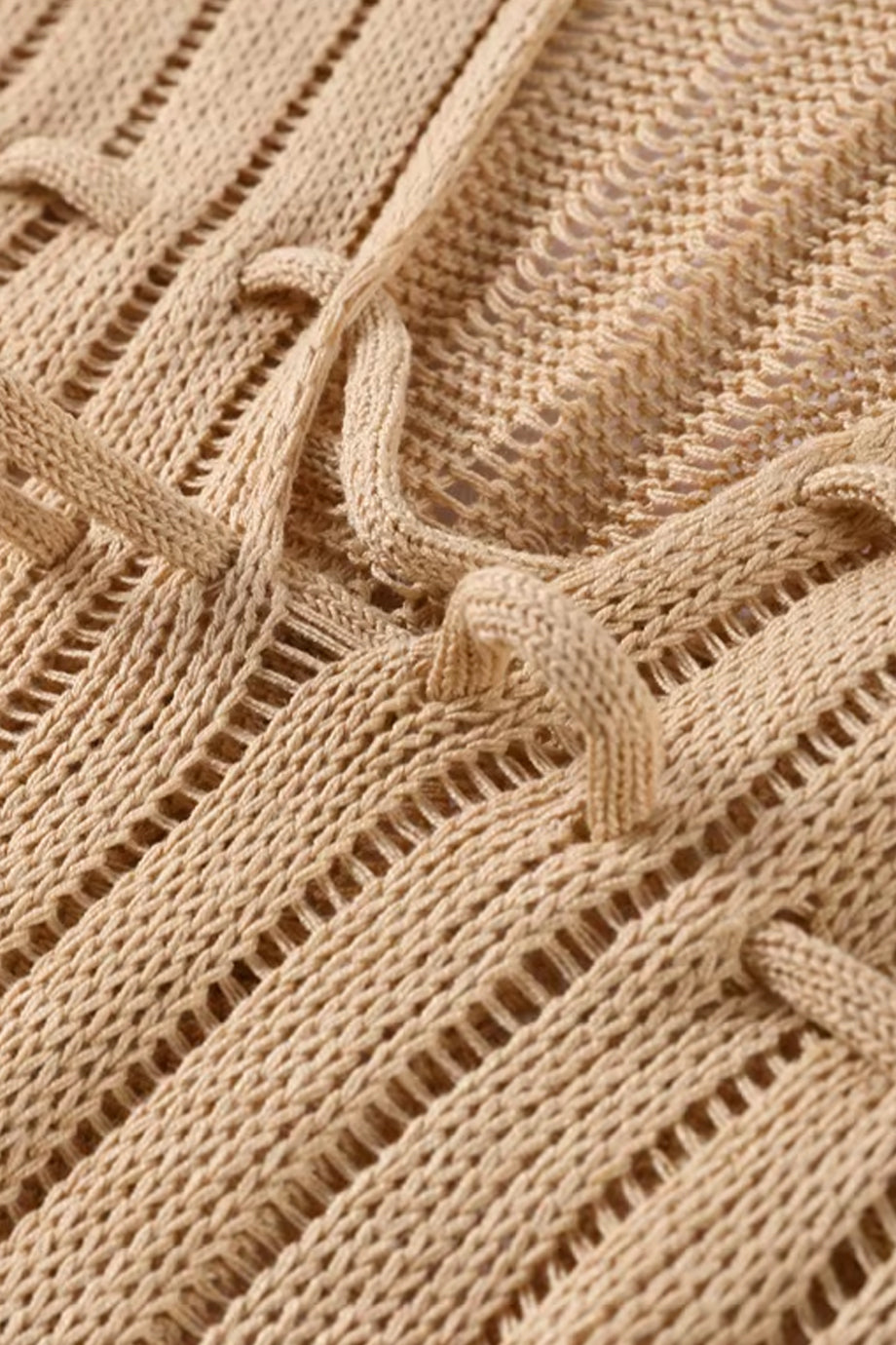 Golden Aura Πλεκτό Φόρεμα | Πλεκτά Φορέματα Παραλίας - Beachwear | Golden Aura Knit Long Beach Dress