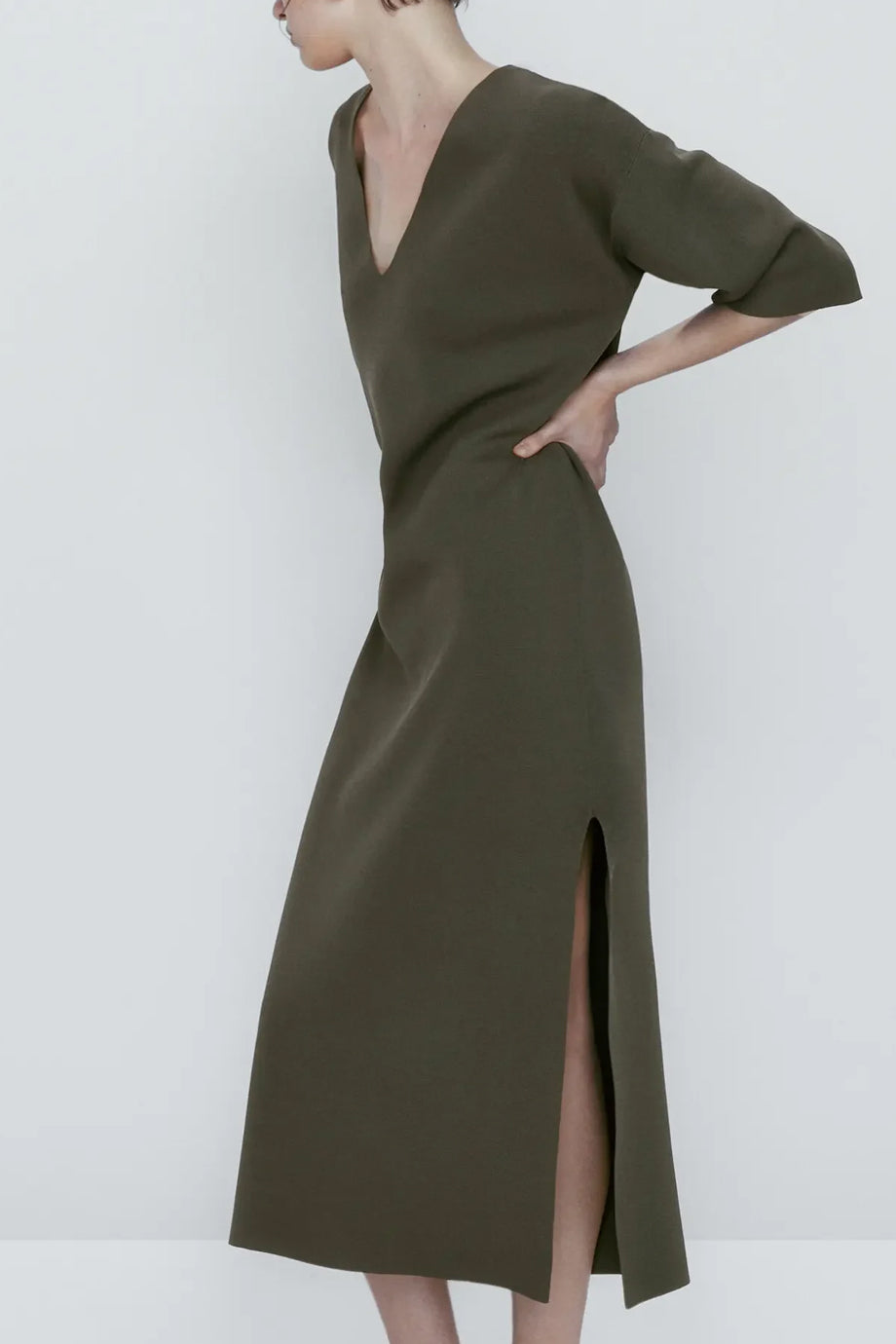 Amaris Ριχτό Μίντι Φόρεμα | Φορέματα - Πλεκτά Knitwear | Amaris Knit Sweater Midi Dress