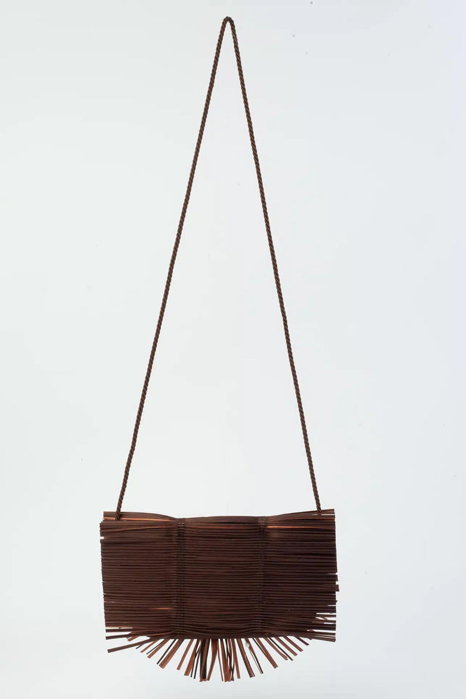 Clutch Me Καφέ Σατέν Τσαντάκι - Alexandra Tsoukala | Γυναικείες Τσάντες - Τσαντάκια - Clutch | Clutch Me Brown Satin Clutch