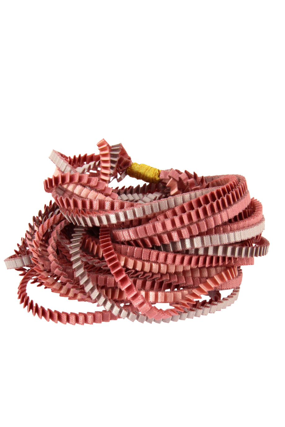 Essilp Πολύχρωμο Υφασμάτινο Κολιέ - Alexandra Tsoukala | Κοσμήματα - Κολιέ Essilp Multicolor Long Pleated Necklace KL105