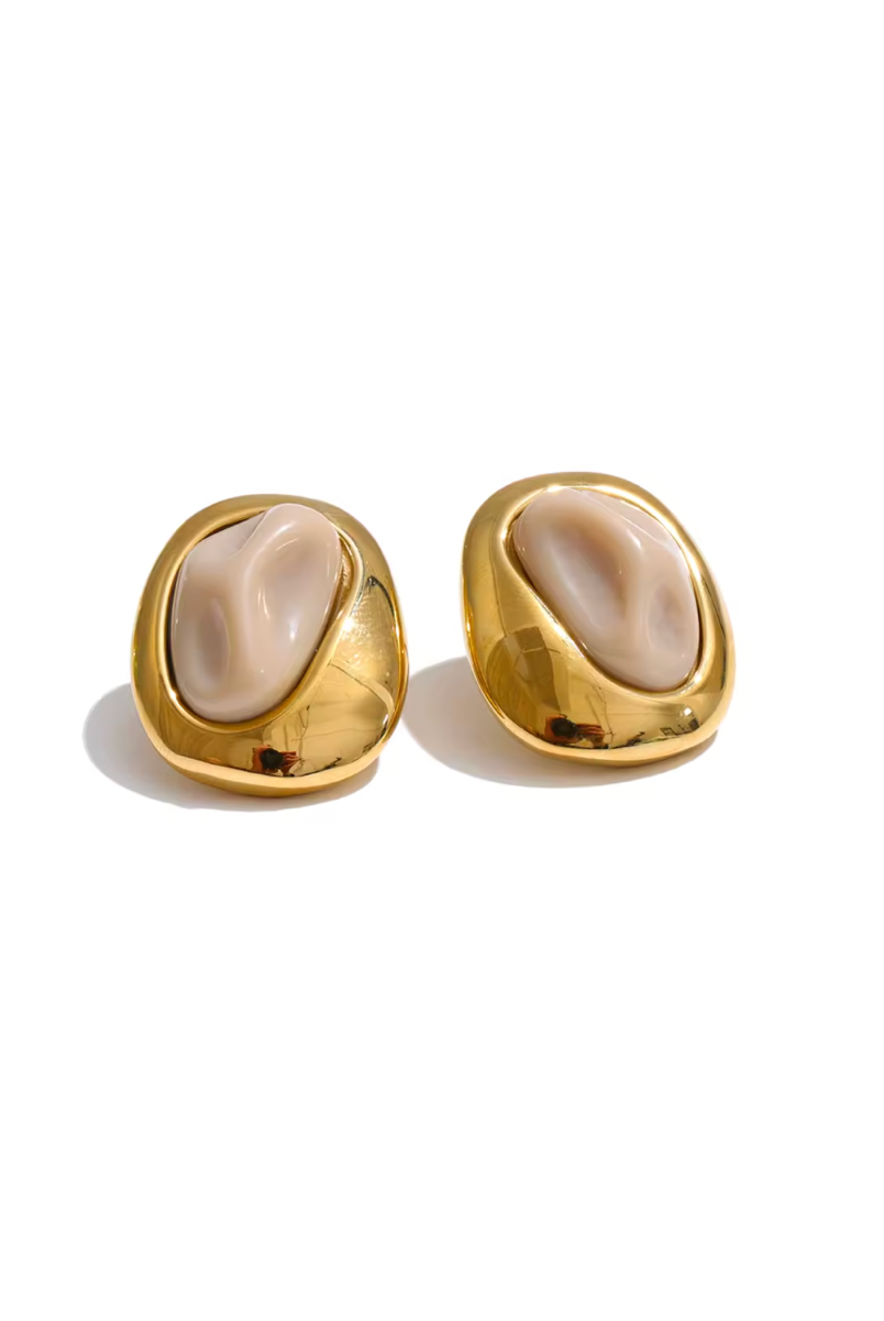 Aegira Gold Earrings