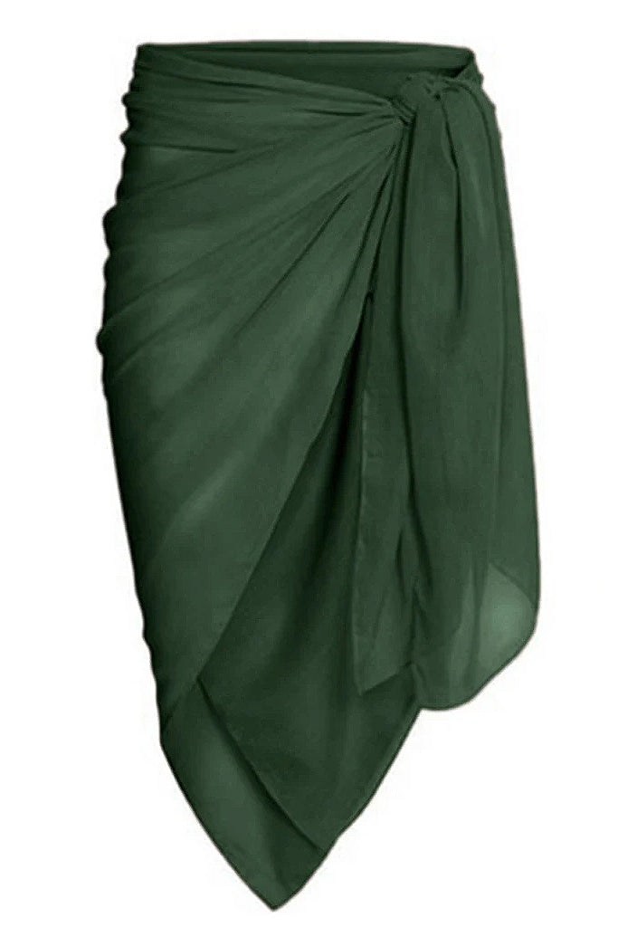 Jungle Πράσινο Παρεό - Μαγιό Παρεό - Swimwear | Jungle Green Mesh Pareo