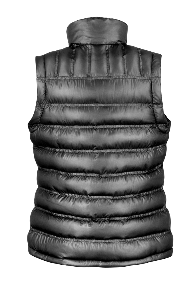 Galberta Μαύρο Θερμικό Αμάνικο Μπουφάν | Γυναικεία Ρούχα - Μπουφάν