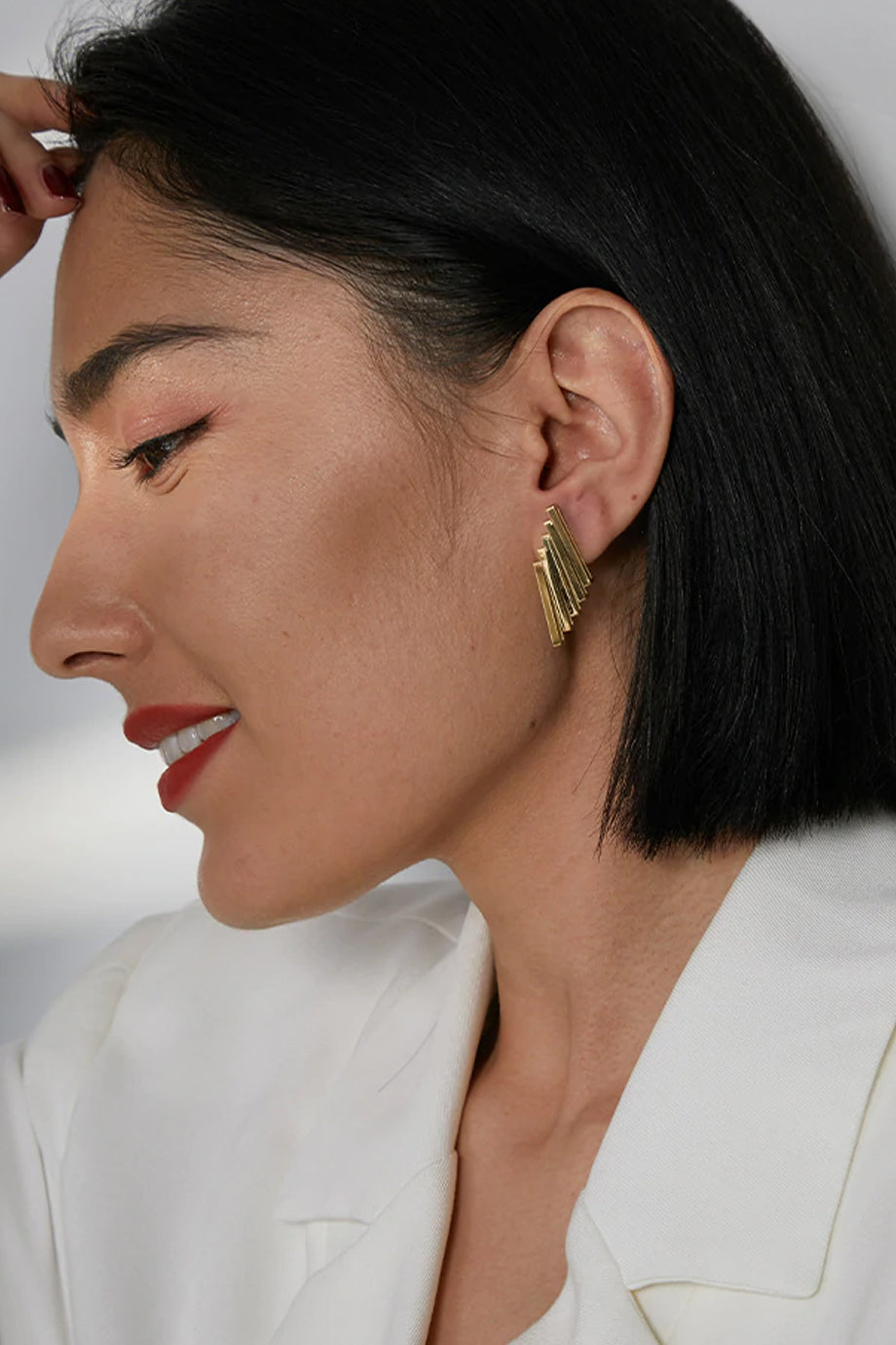 Eternity Χρυσά Σκουλαρίκια | Κοσμήματα - Σκουλαρίκια Sophie Annar