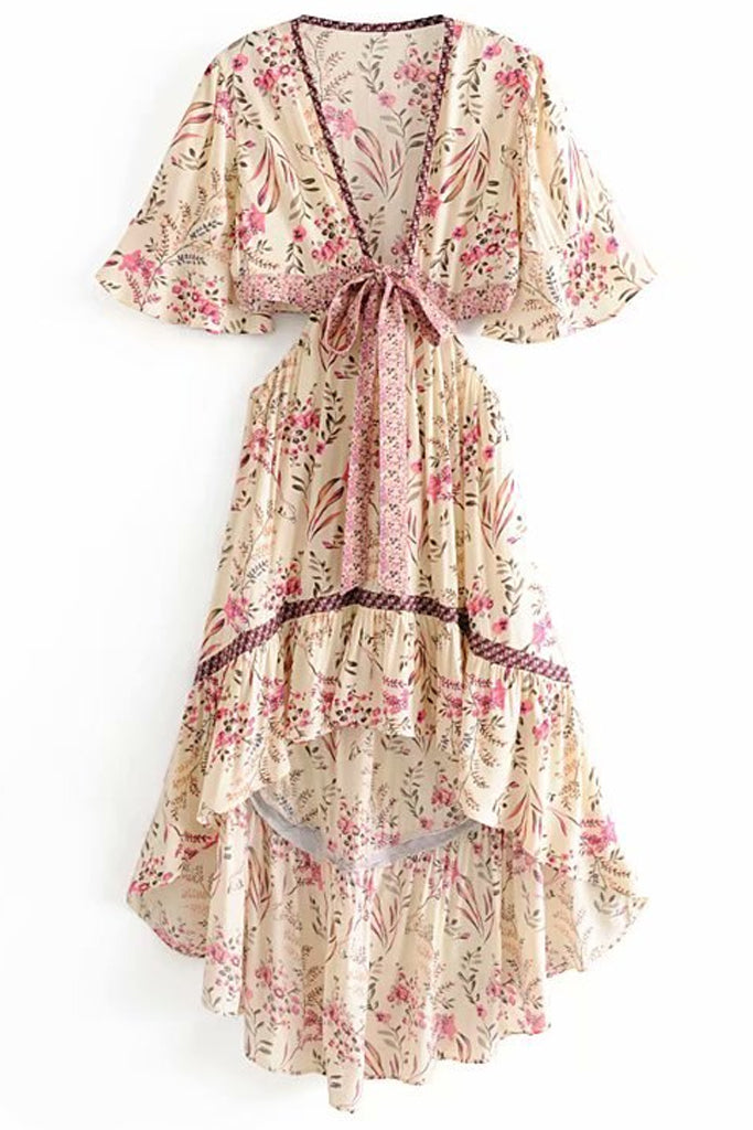 Robe imprimée colorée Carleen