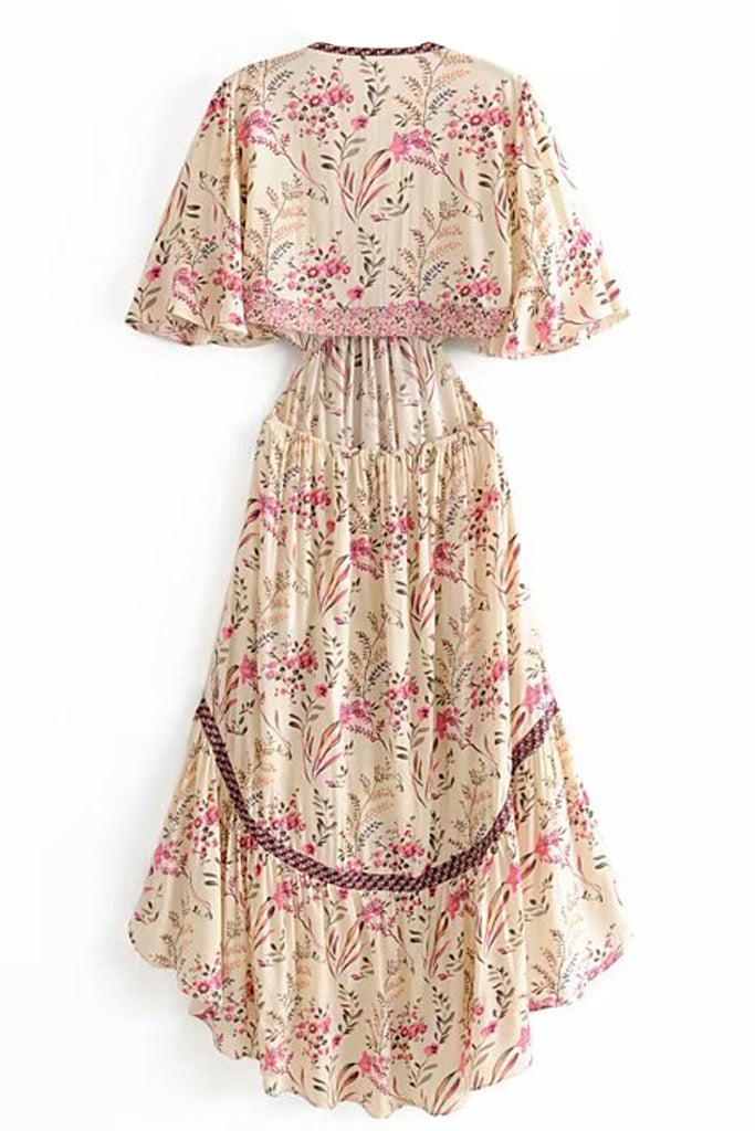 Robe imprimée colorée Carleen