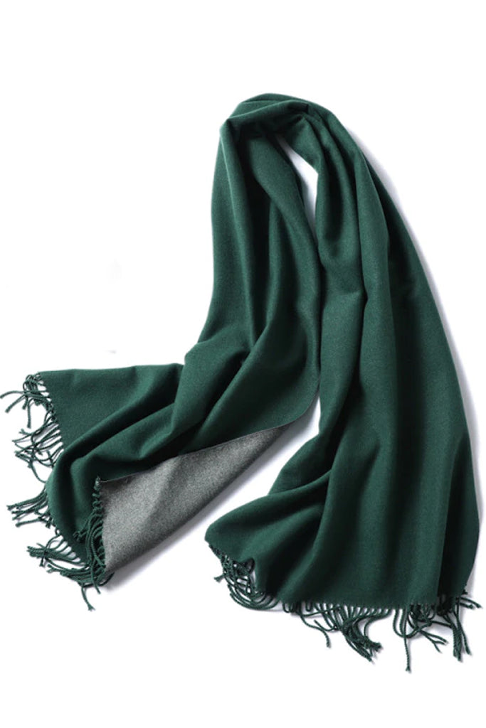 Écharpe Écharpe Bicolore Gris Beige Malenia