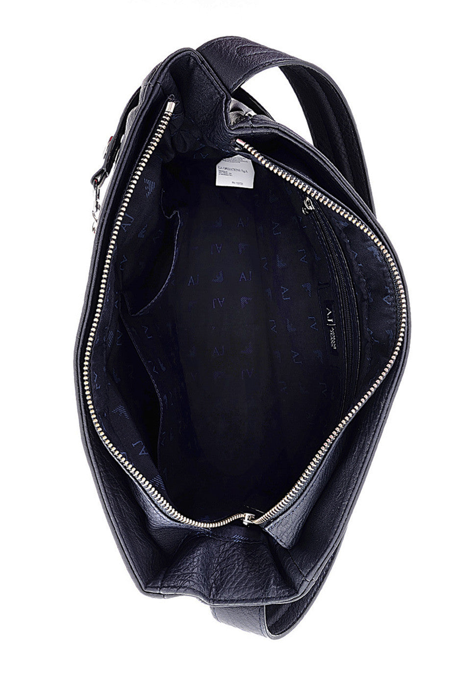 SANDY Embossed Blue Bag