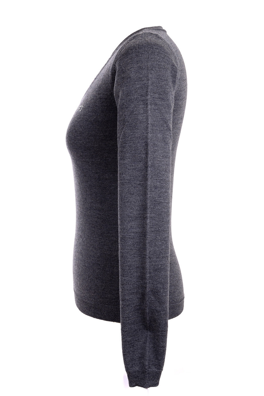 Γκρι Μάλλινο Πουλόβερ | Γυναικεία Ρούχα