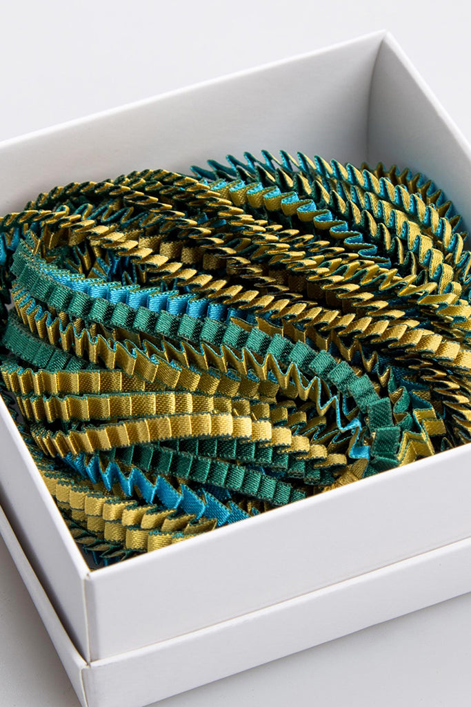 Collier Essilp Tissu Gris Argenté