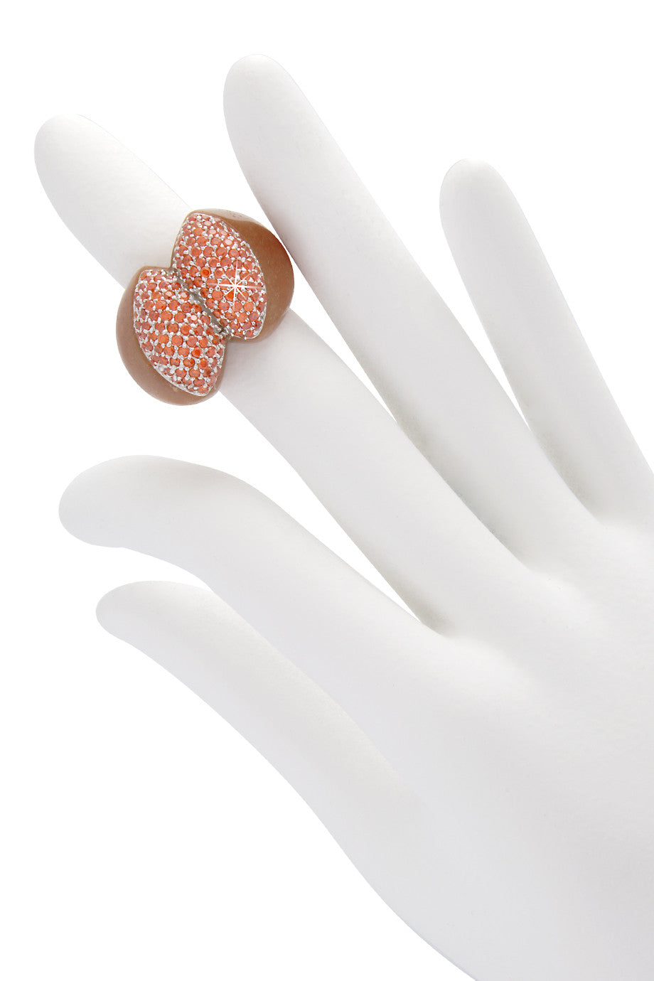 Οβάλ Πορτοκαλί Δαχτυλίδι - Babette Wasserman | Κοσμήματα