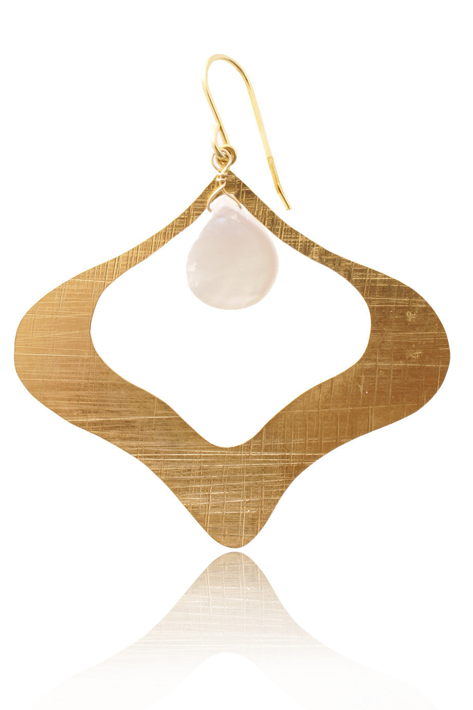 Χρυσά Σκουλαρίκια - By The Stones | Κοσμήματα