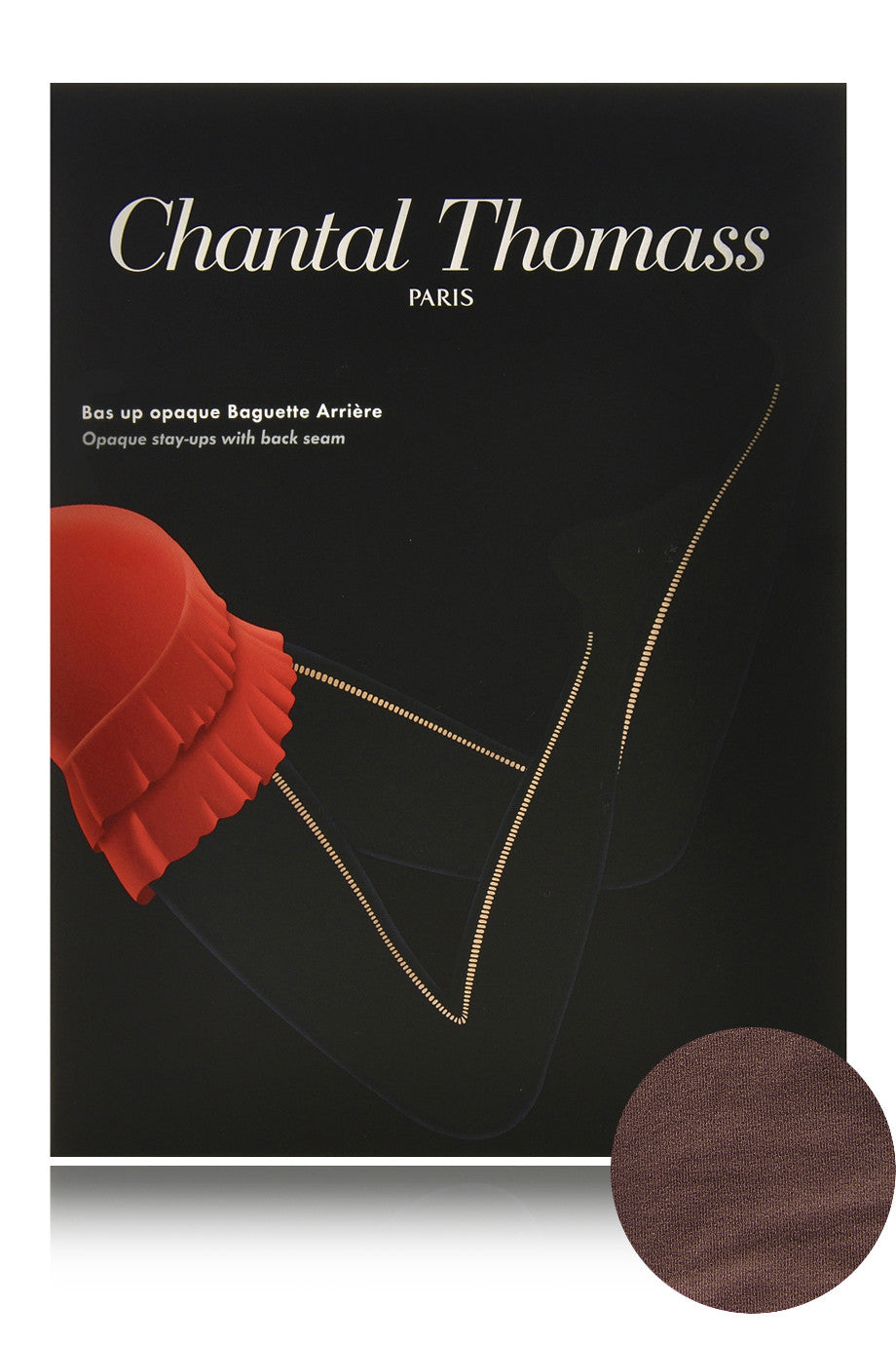 Σοκολατί Καλτσοδέτες CHANTAL THOMASS