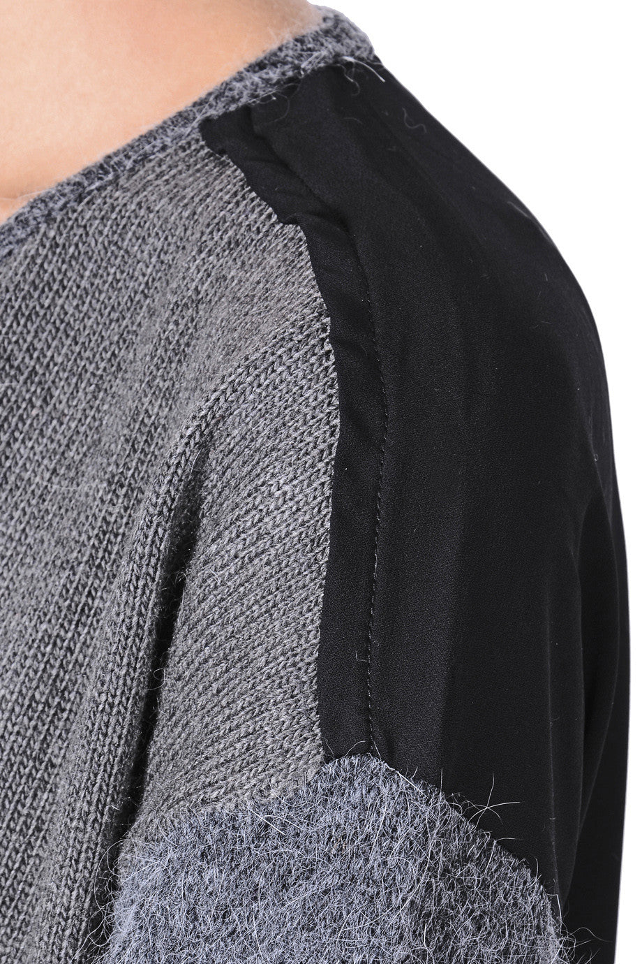 Γκρι Μάλλινη Μπλούζα | Γυναικεία Ρούχα