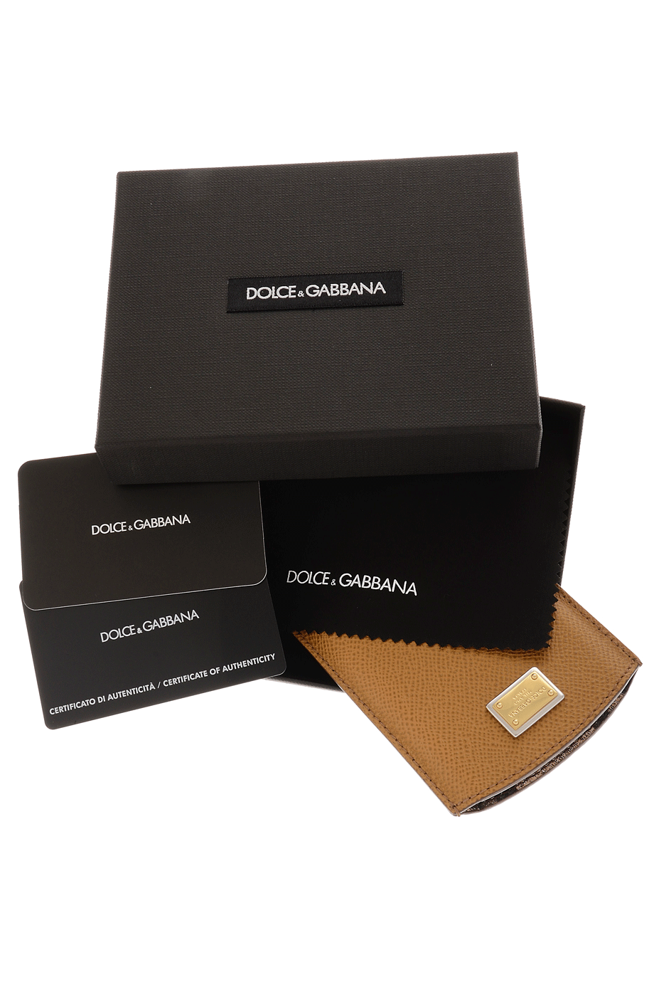 DOLCE & GABBANA - CAMMELLO Καμηλό Δερμάτινη Θήκη Κινητού Smartphone Blackberry