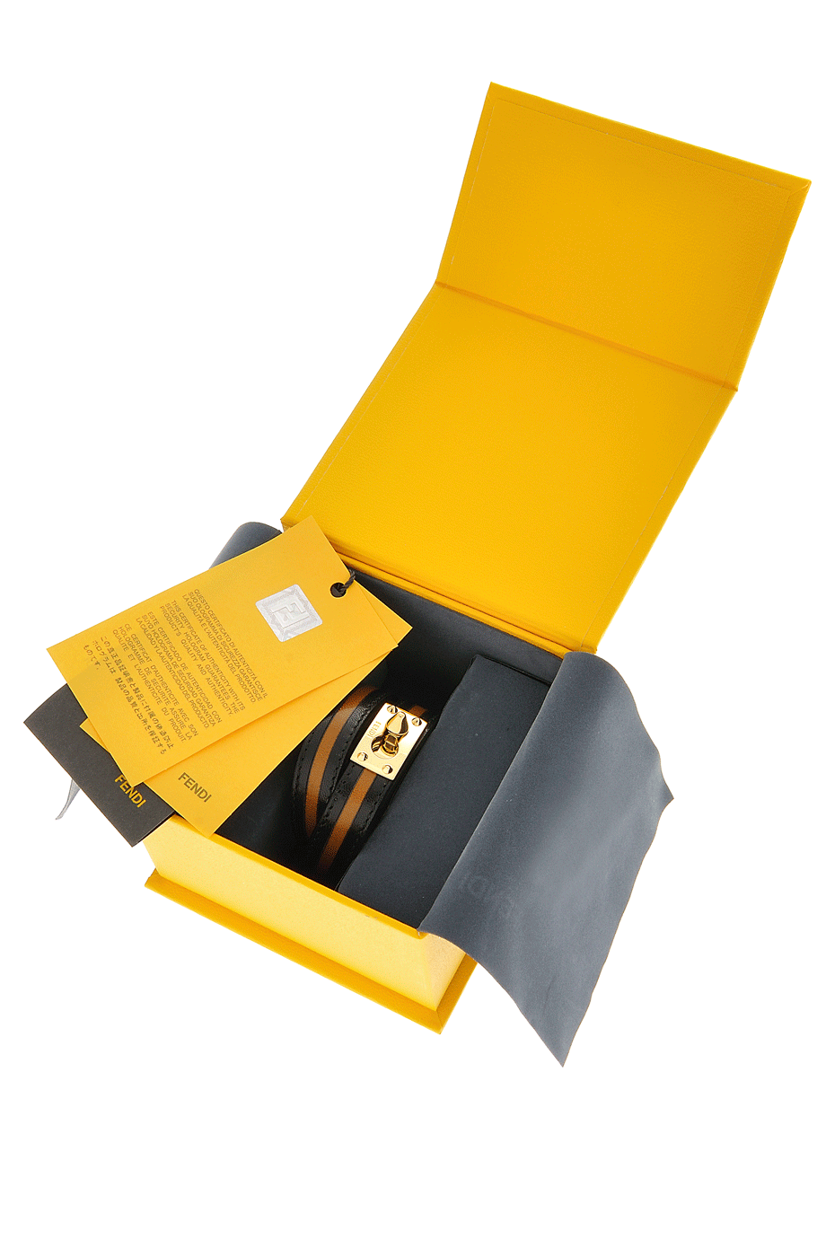 Δερμάτινο Βραχιόλι - Fendi Goldmine | Κοσμήματα