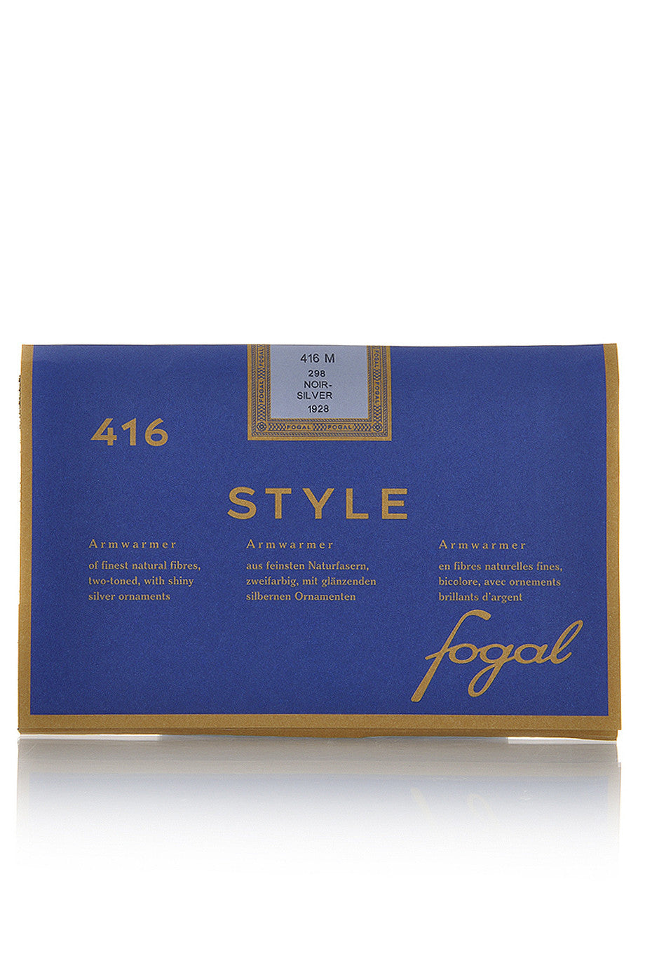 Μαύρα Ασημένια Μανίκια - Fogal 416 | Γυναικεία Γάντια