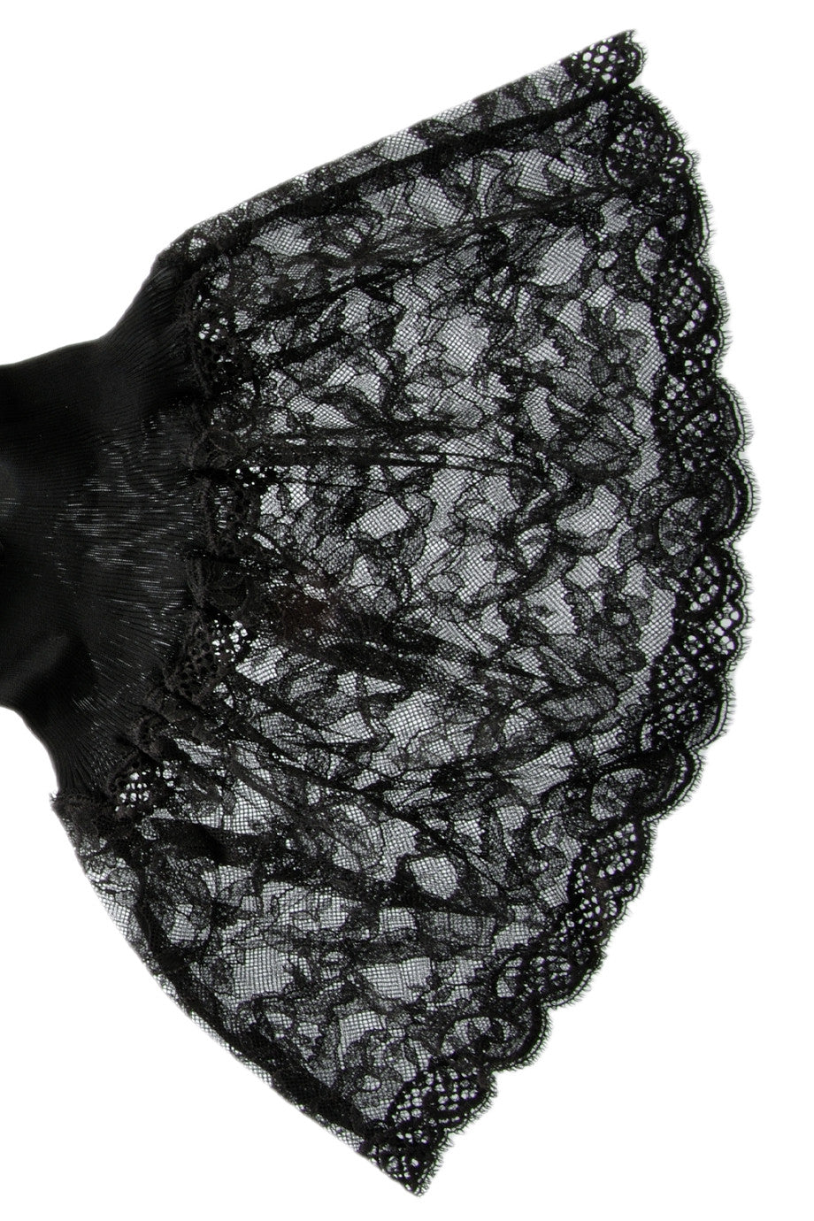 Μαύρο Μακρύ Τοπ Δαντέλα | Fogal