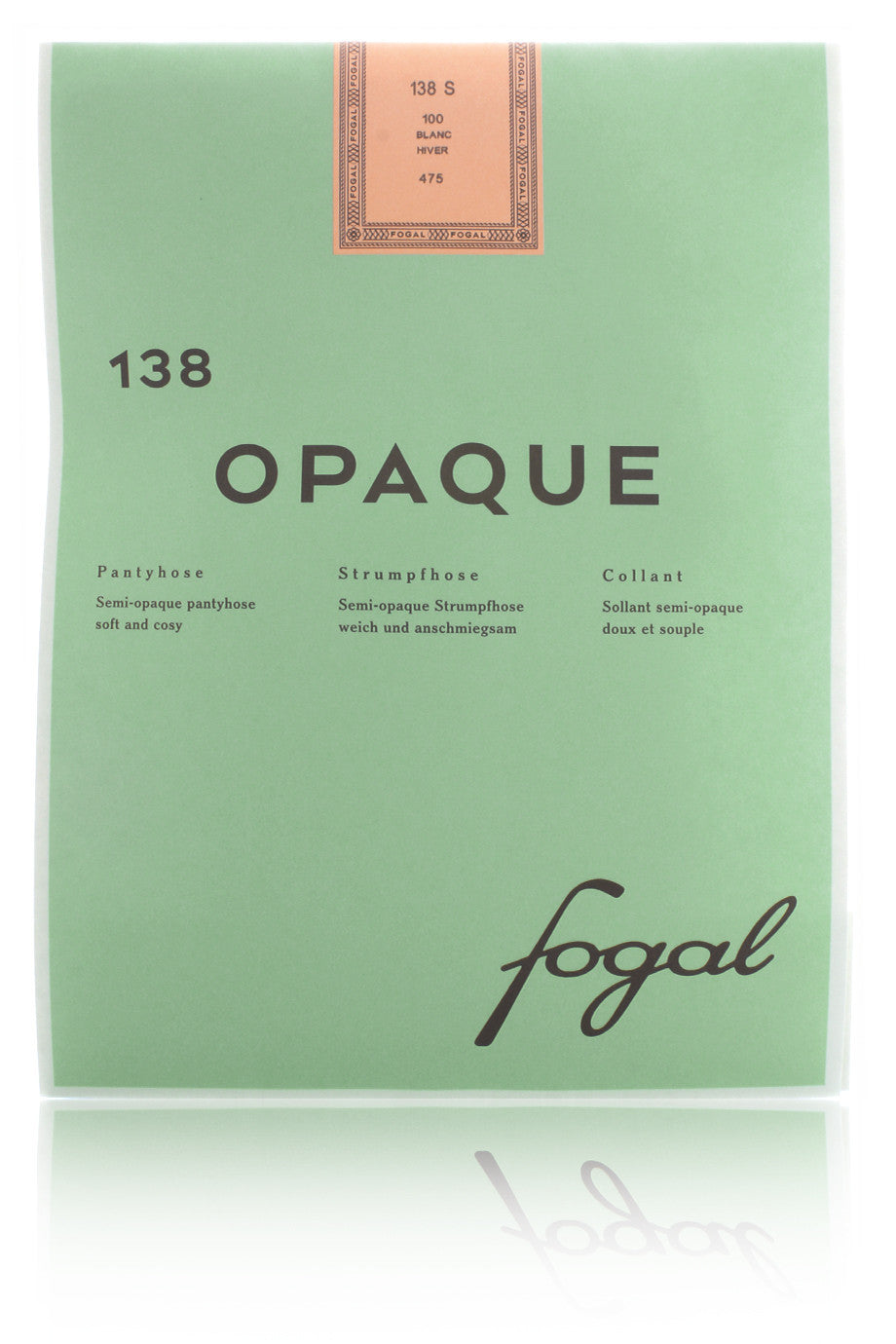 FOGAL 138 OPAQUE Brights Tights 537 Jade