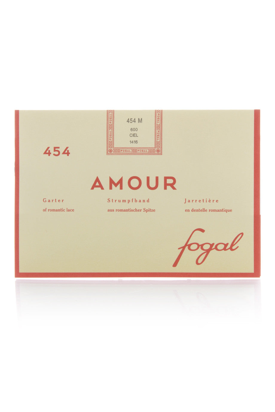 Ανοιχτές Γαλάζιες Καλτσοδέτες - Fogal 454 Amour | Γυναικεία Εσώρουχα