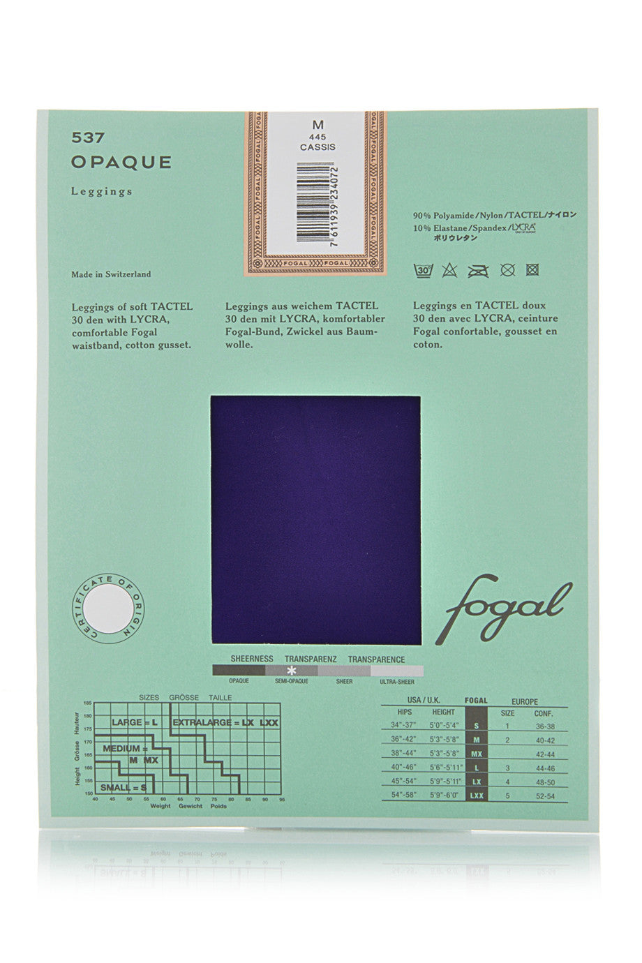 FOGAL 537 OPAQUE Λαδί 518 Schilf Κολάν