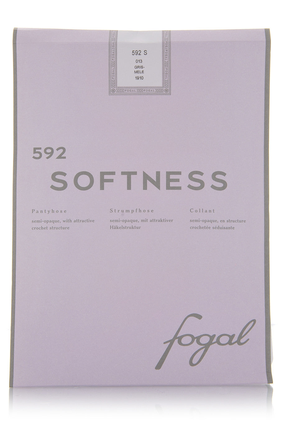 FOGAL 592 SOFTNESS Γκρι Πλεκτό Καλσόν