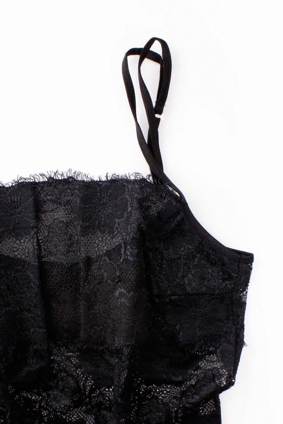 Μαύρο Τοπ Δαντέλα - Fogal 852 Romantic | Γυναικεία Εσώρουχα