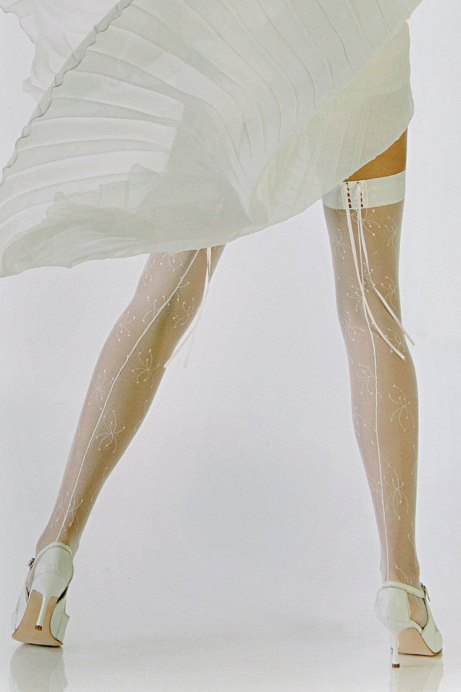 Λευκές Καλτσοδέτες HYD