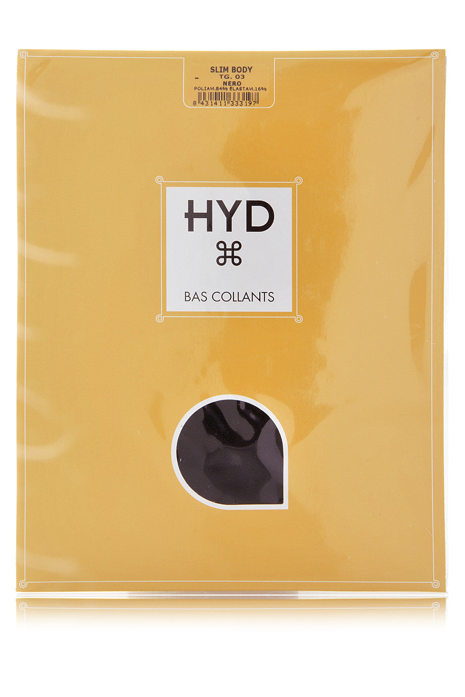 HYD SLIM BODY Μαύρο Καλσόν