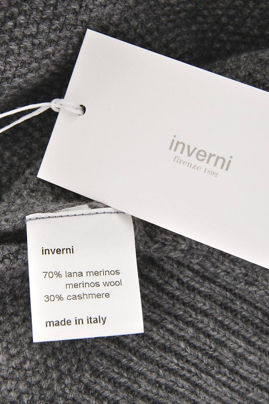 ALPS Γκρι Πουλόβερ με Κασμίρ | Γυναικεία Ρούχα - Inverni