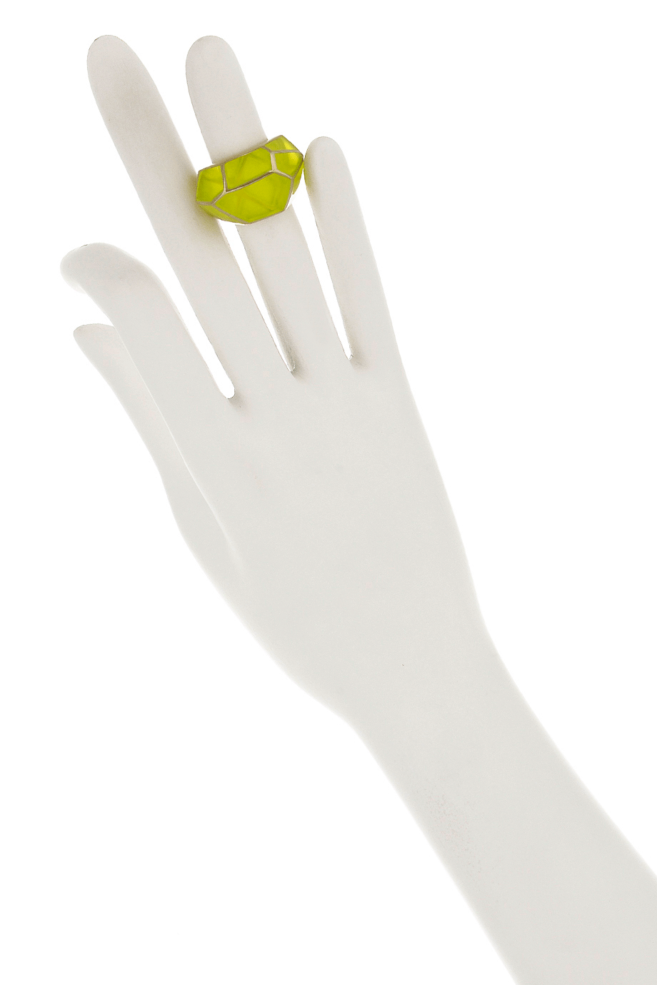 Φωσφορούχο Κίτρινο Δαχτυλίδι - Isharya | Κοσμήματα