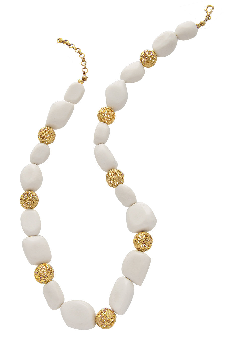 Λευκό Κολιέ - Isharya | Κοσμήματα
