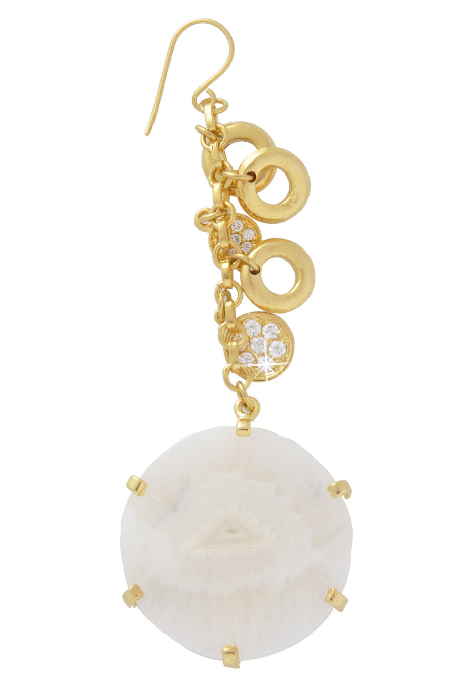 Λευκά Σκουλαρίκια - Isharya | Κοσμήματα