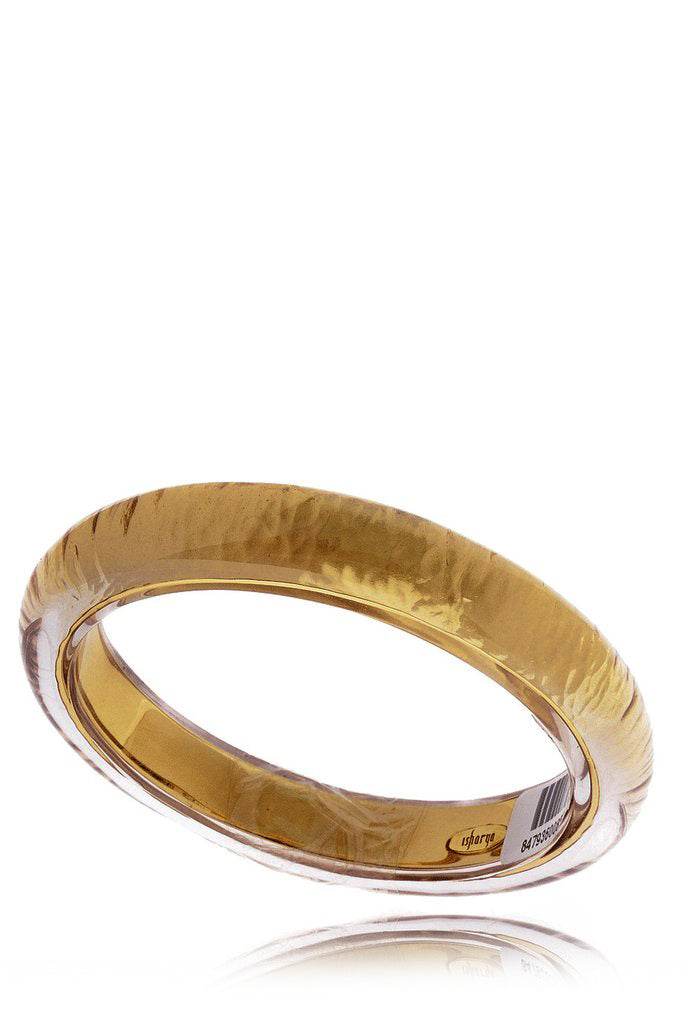 Χρυσό Βραχιόλι με Ρητίνη - Isharya | Κοσμήματα