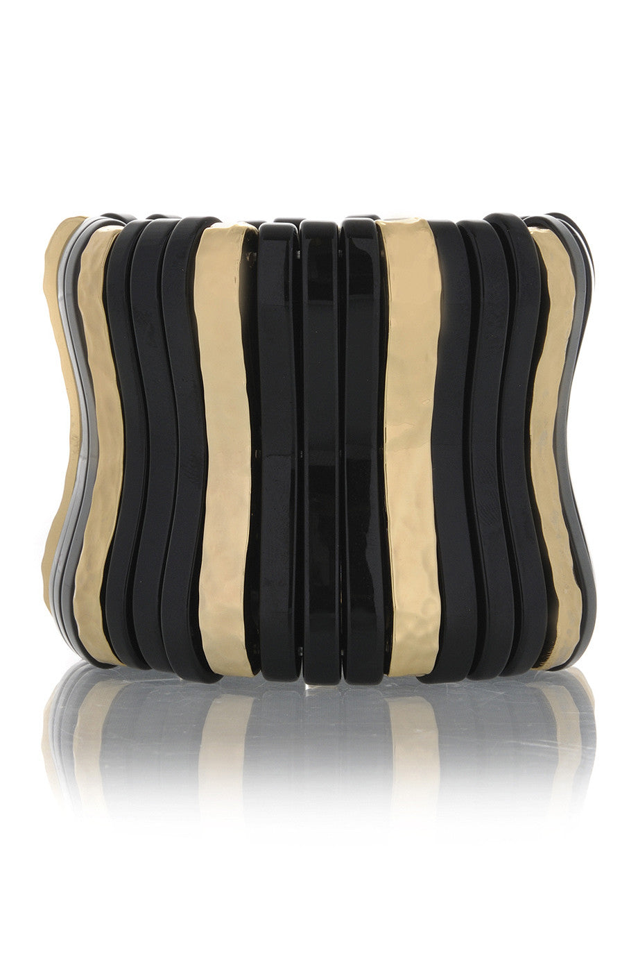 Μαύρο Ελαστικό Βραχιόλι - Kenneth Jay Lane | Κοσμήματα