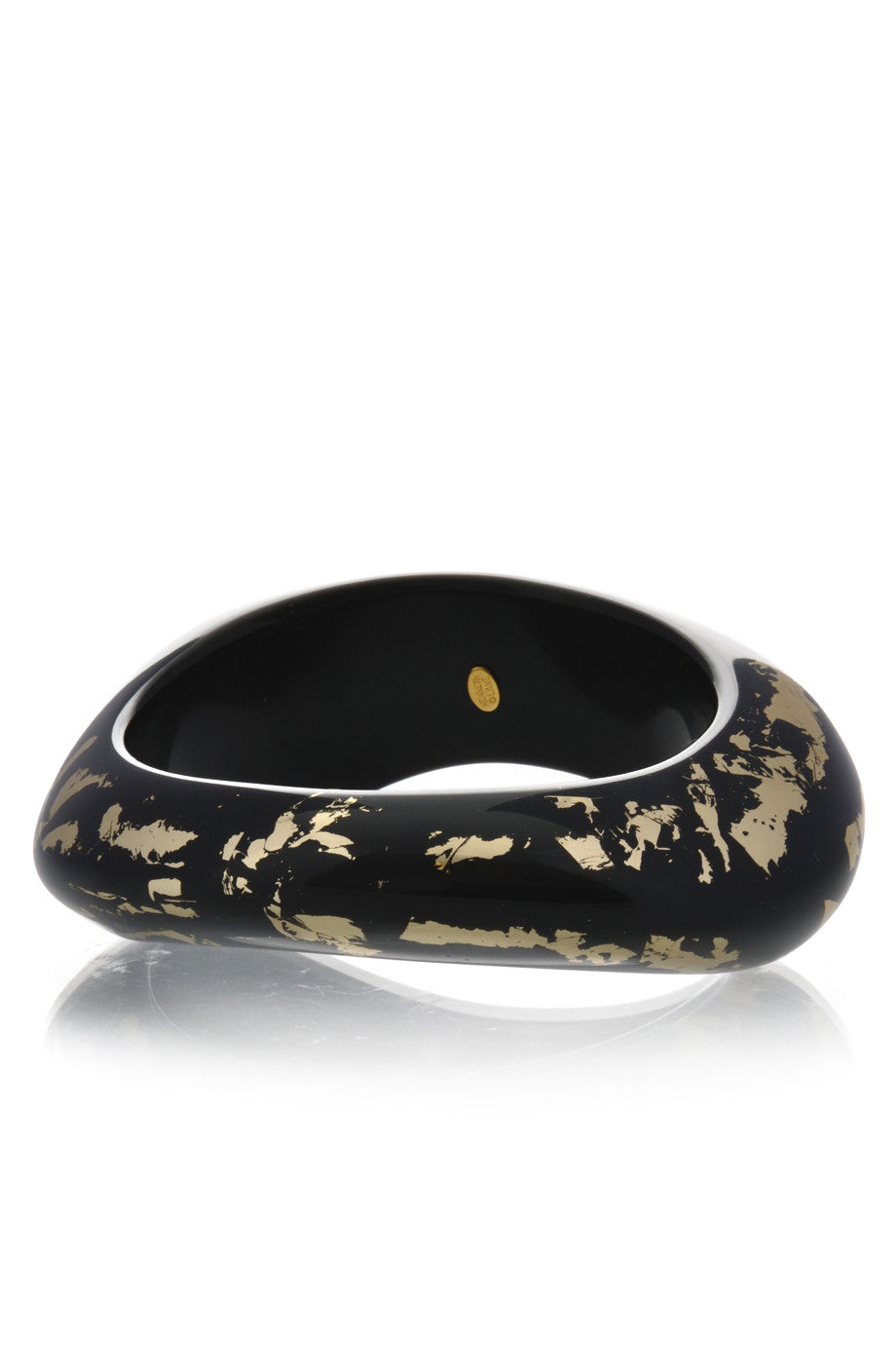 Ακανόνιστο Μαύρο Χρυσό Βραχιόλι - Kenneth Jay Lane | Κοσμήματα