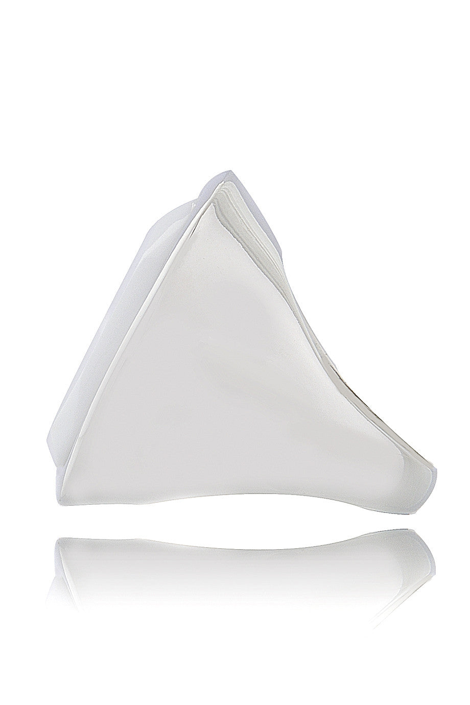 Ασημί Στρογγυλό Δαχτυλίδι - Kenneth Jay Lane | Κοσμήματα