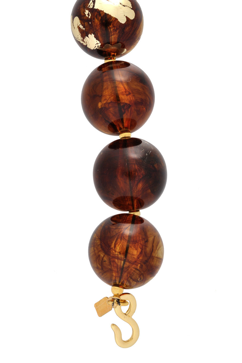 Χρυσό Κολιέ με Χάντρες - Kenneth Jay Lane | Κοσμήματα