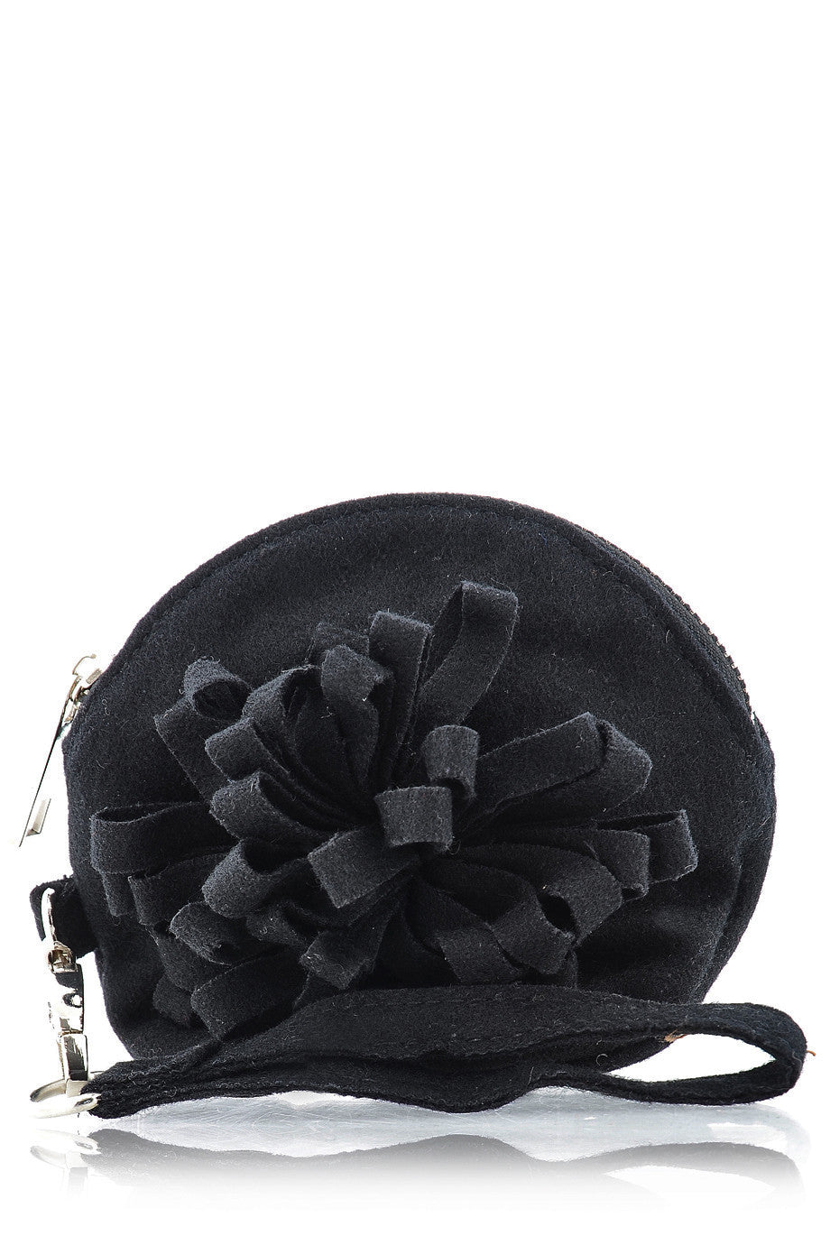 Μαύρο Στρογγυλό Τσαντάκι | Γυναικεία Πορτοφόλια