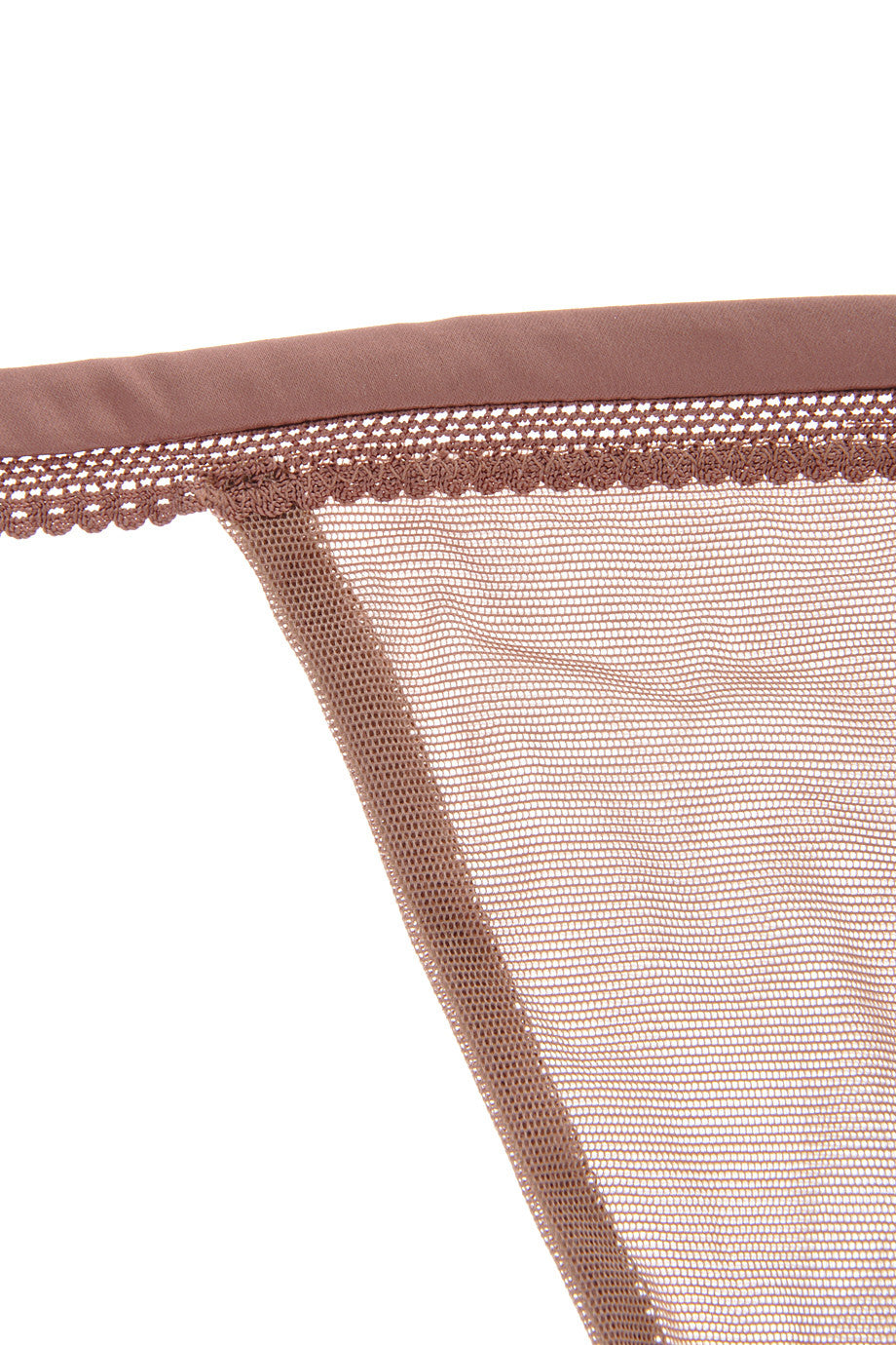 Ροζ Καφέ Διάφανο Στρινγκ - La Perla | Γυναικεία Εσώρουχα