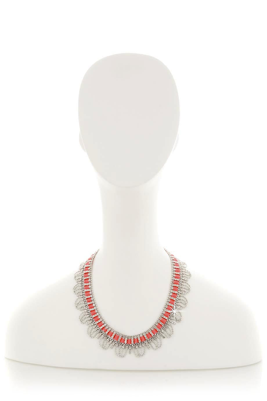 Ασημένιο Κολιέ με Κρύσταλλα - Lk Designs | Κοσμήματα