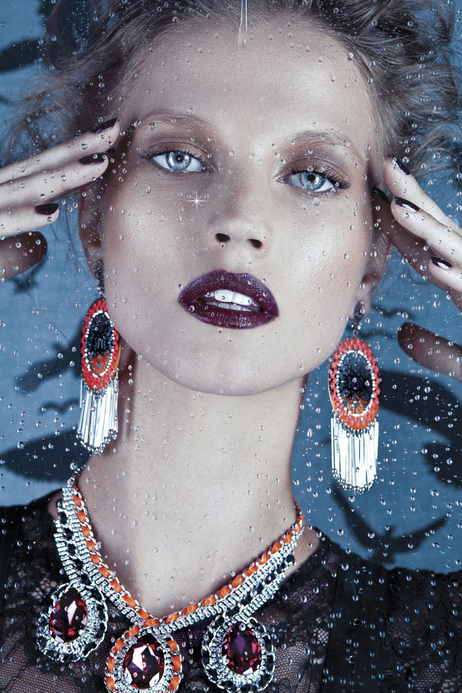 Φωσφωρούχα Σκουλαρίκια με Κρύσταλλα - Lk Designs | Κοσμήματα