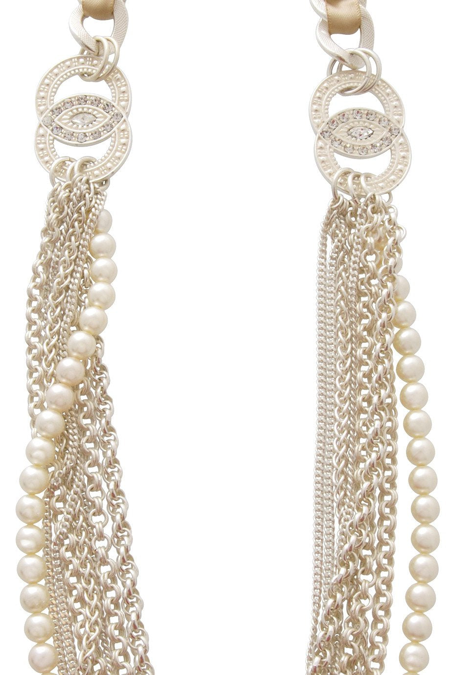 Ασημένιο Κολιέ με Χάντρες - Lk Designs | Κοσμήματα