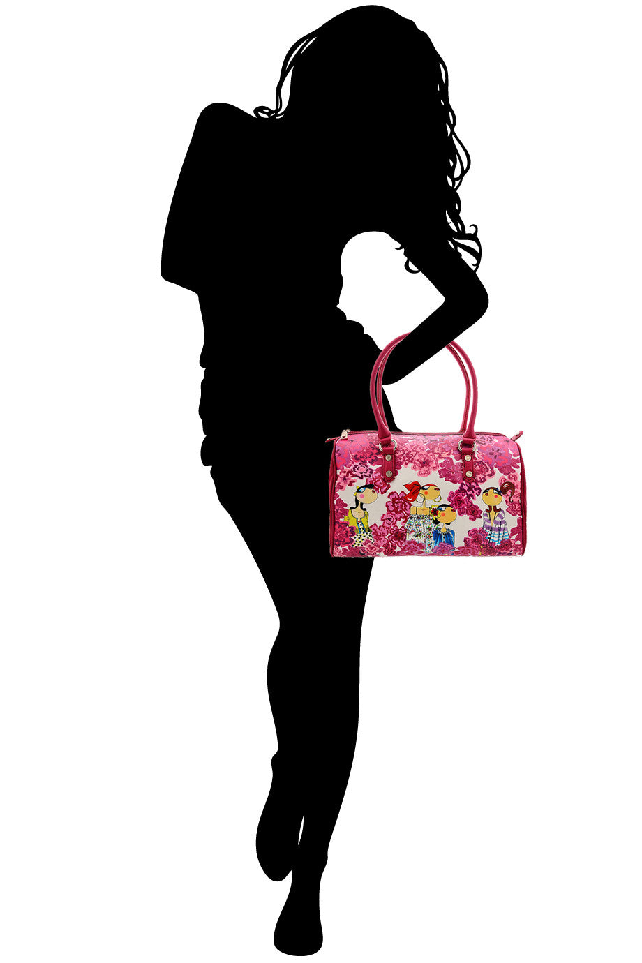 FLORENTINA Large Patterned Bag