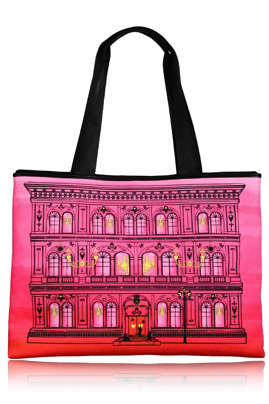 PALAZZO Fuchsia Red Shoulder Bag